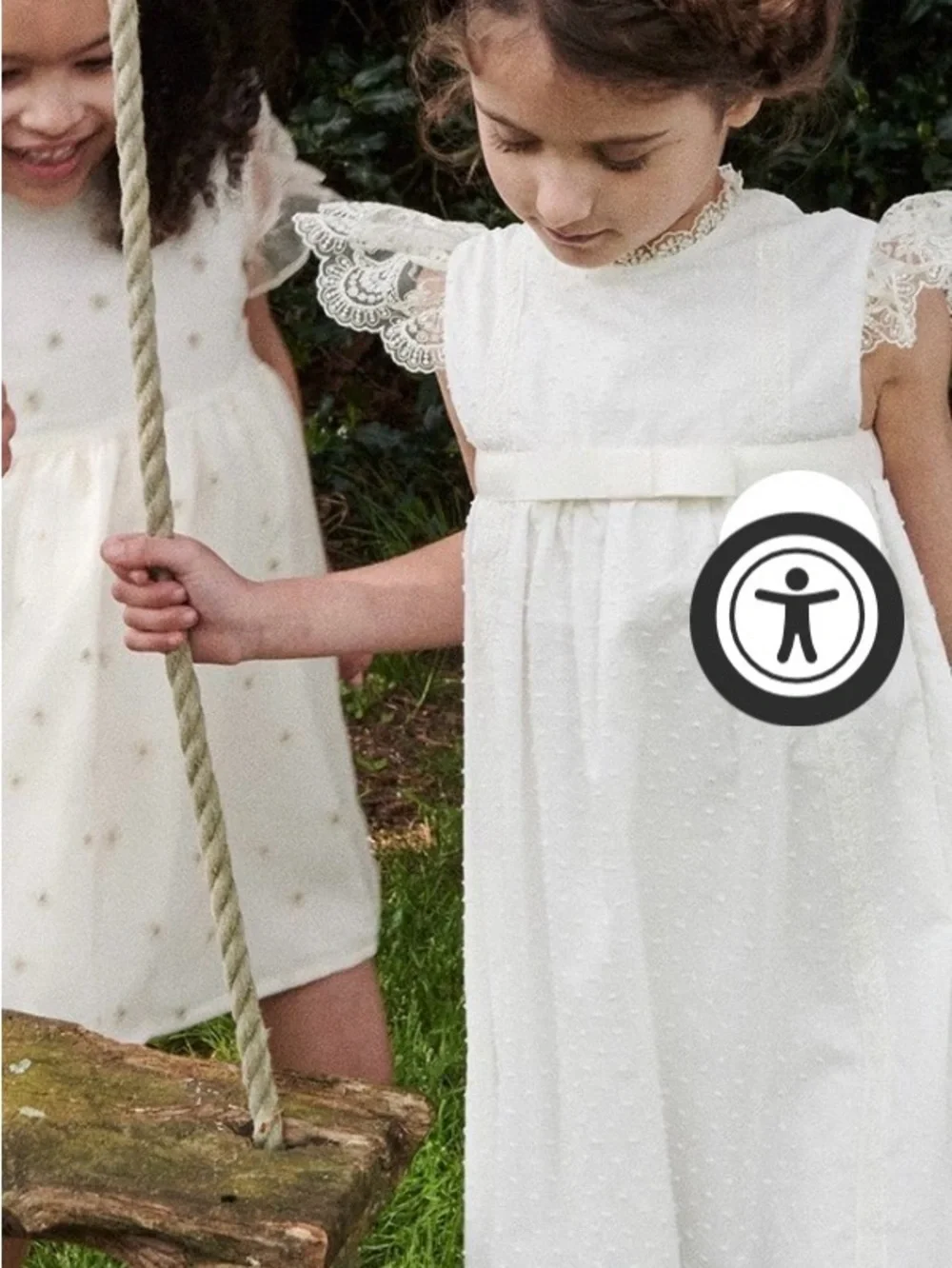 La Coqueta Ivory Herminia Ceremony Girl Dress
